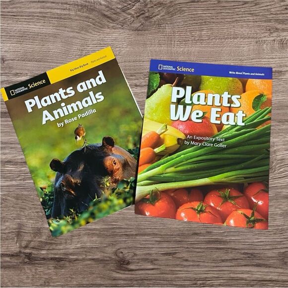 Nat Geo Science Book Lot XL Early Readers STEM Classroom Set Plants Animals Weat - Picture 3 of 6